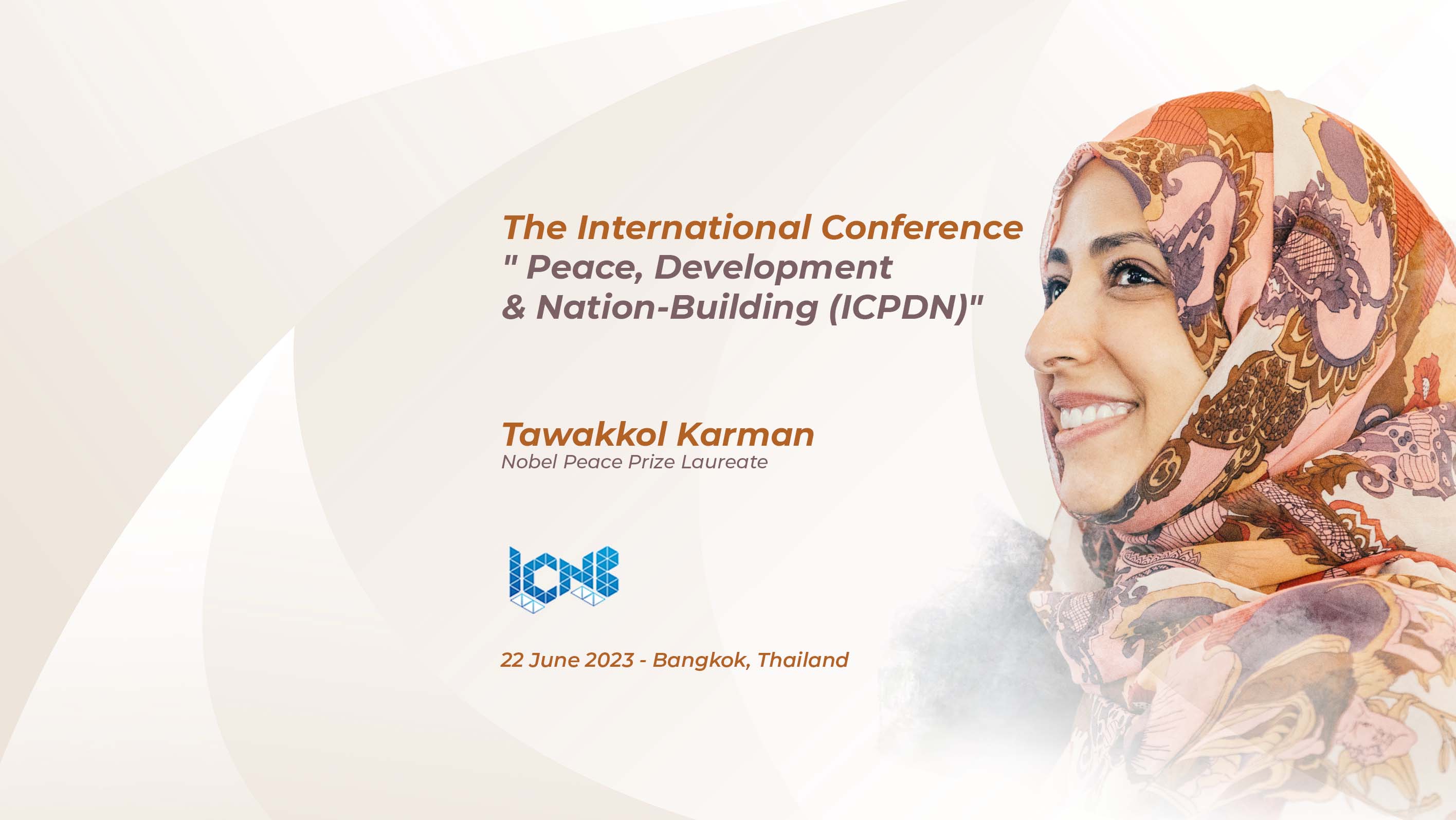Nobel Laureate Karman to address peace and nation building at Thailand Summit 2023